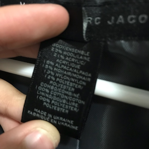 Marc Jacobs Wool and Alpaca striped coat - Picture 3 of 5